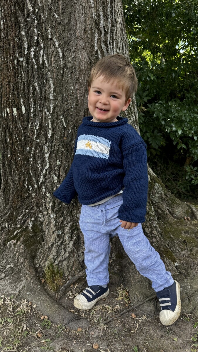 Sweater Flag Guri Argentina - Azul 