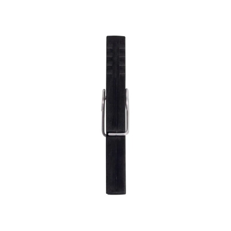 Palillos Pinzas Plásticas Mor 12 Piezas Ropa Cuerdas Tender Negro