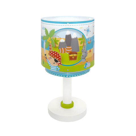 Portátil de mesa infantil E14 PIRATE ISLAND DA0220