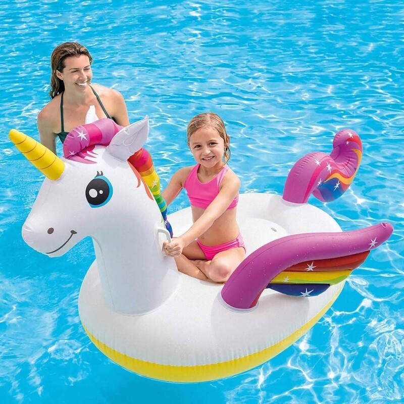 INTEX UNICORNIO FLOTANTE 201x140x97 CENTÍMETROS Intex Unicornio Flotante 201x140x97 Centímetros