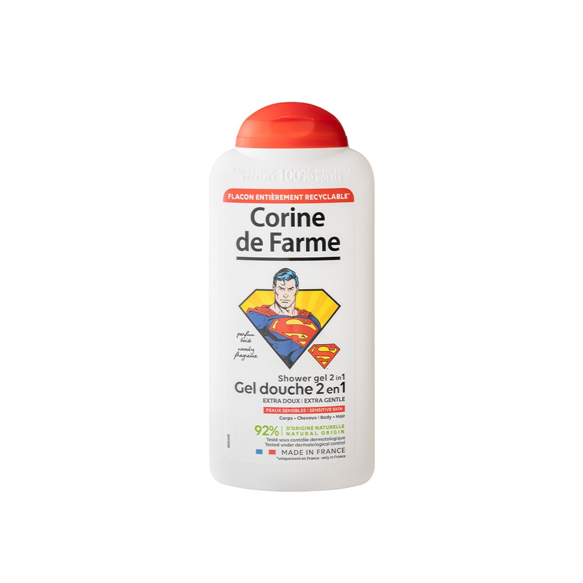 CORINE GEL DE DUCHA 2 EN 1 SUPERMAN300 