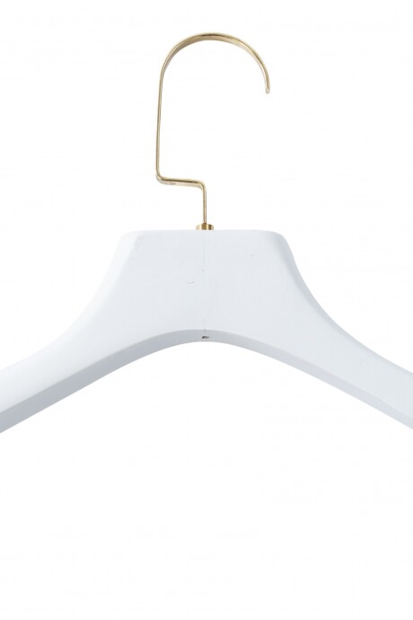Percha De Madera Blanca Percha De Madera Blanca