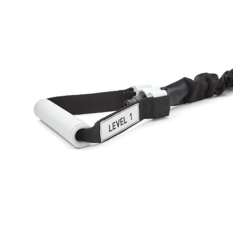 Banda de Resistencia Reebok PowerTube Nivel 1 Negro