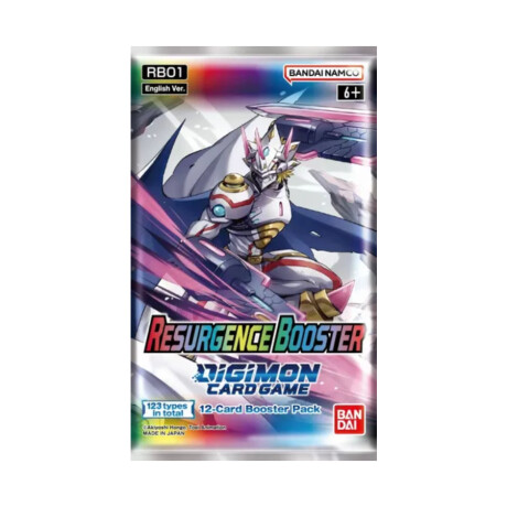 Digimon Card Game Booster - Resurgence Booster [Inglés] Digimon Card Game Booster - Resurgence Booster [Inglés]