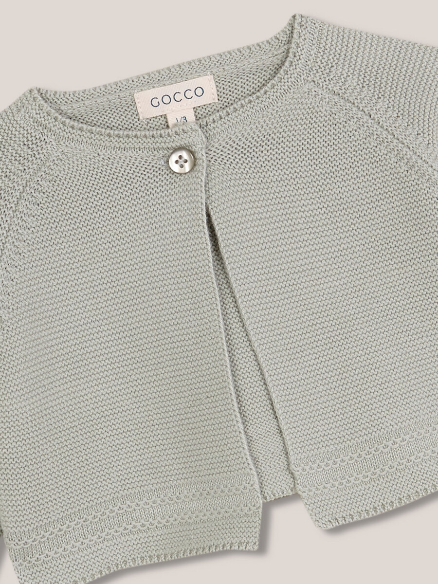 Chaqueta Con Ochos Verde