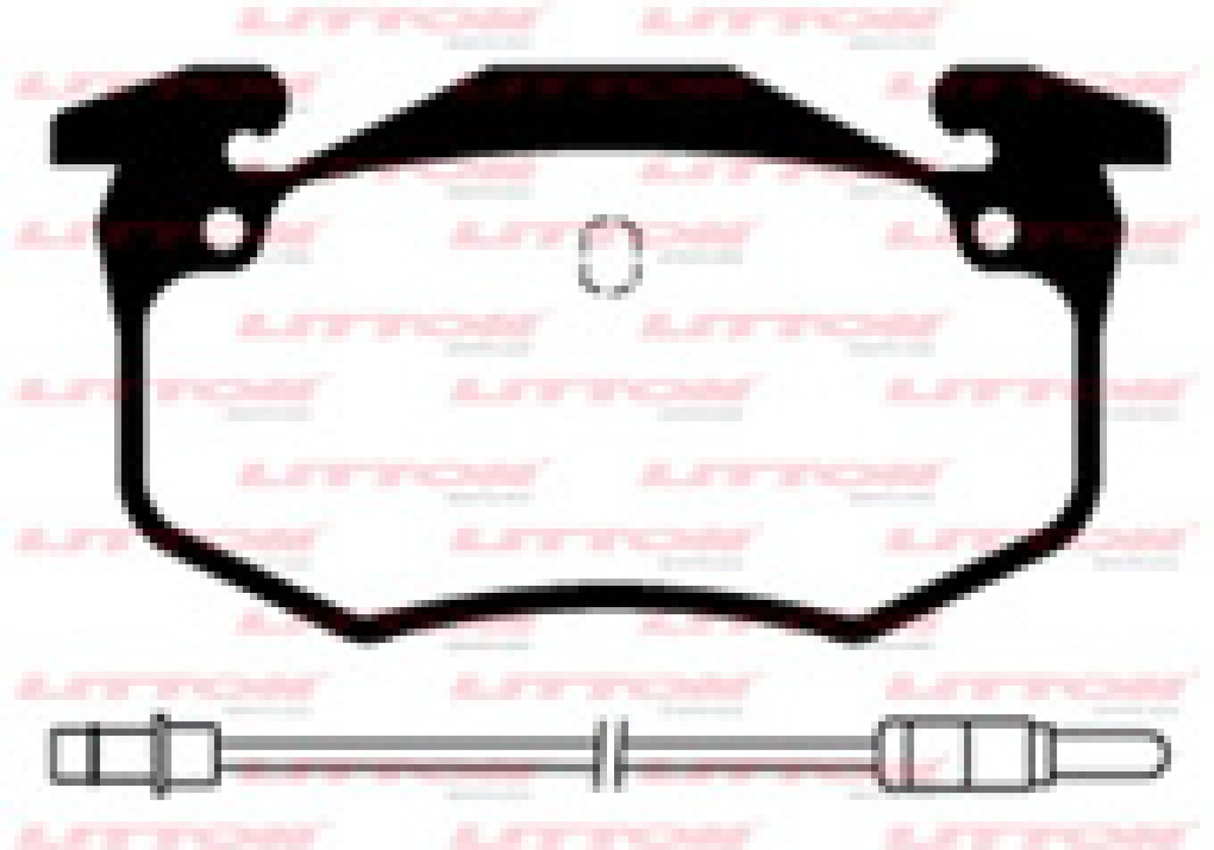 PASTILLAS DE FRENO CITROEN - PEUGEOT CITROEN BX = 05P.231 LITTON 