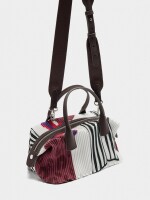 Bolso Tote Estampado De Nylon crudo