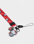 Accesorios De Celular Varios Licencias Strap Portacelular "hello Kitty" - Rojo Medio