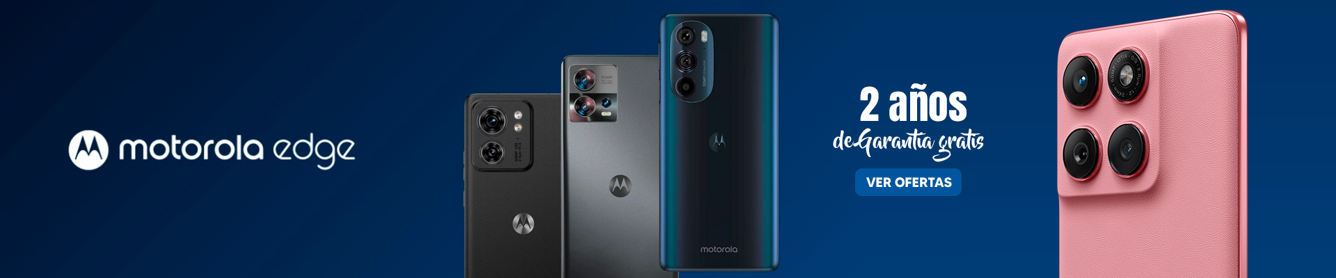 ¡Motorola Edge, hasta 24 cuotas!