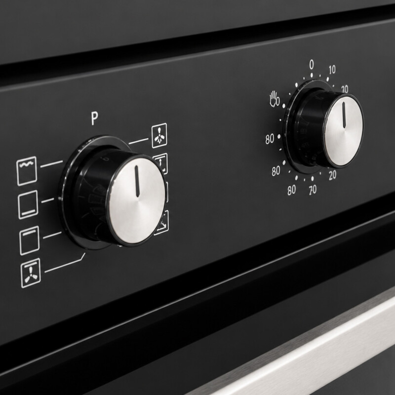 Horno Empotrar Convección Eléctrico Petra 71 L Negro Clase A Horno Empotrar Convección Eléctrico Petra 71 L Negro Clase A