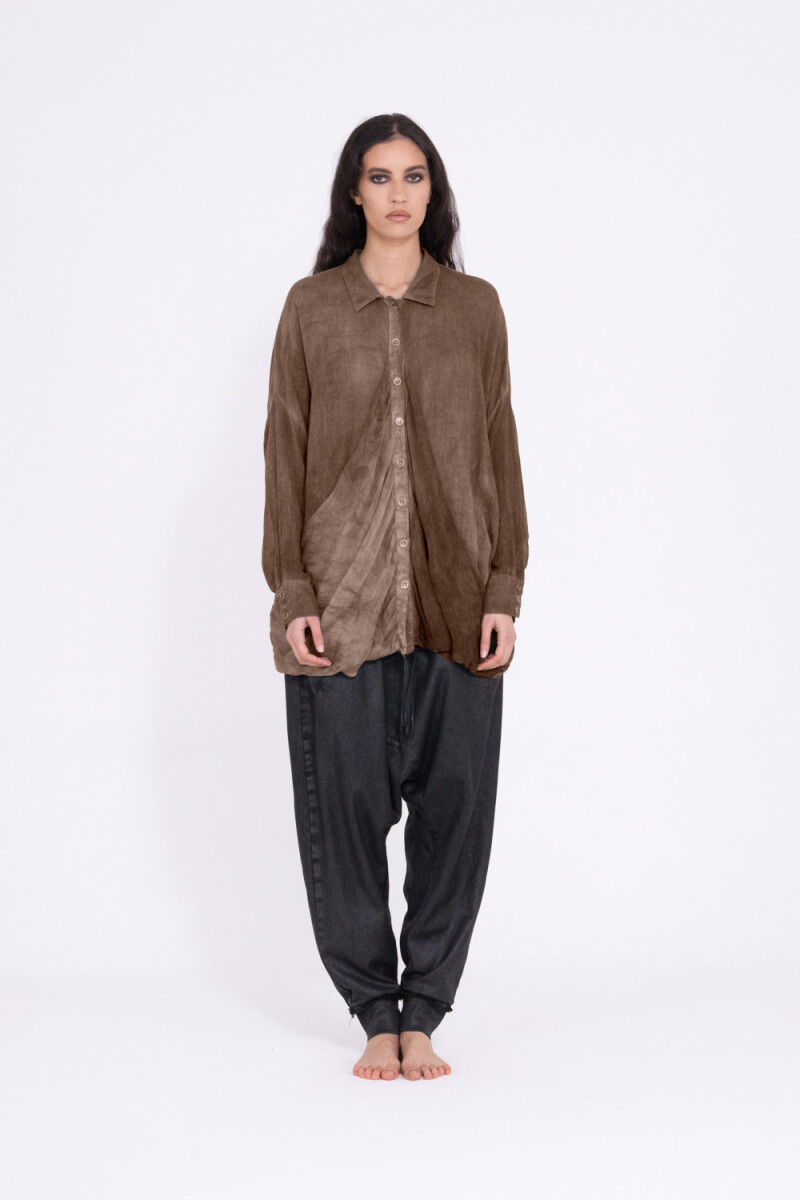 CAMISA CON BOLSILLOS Gris