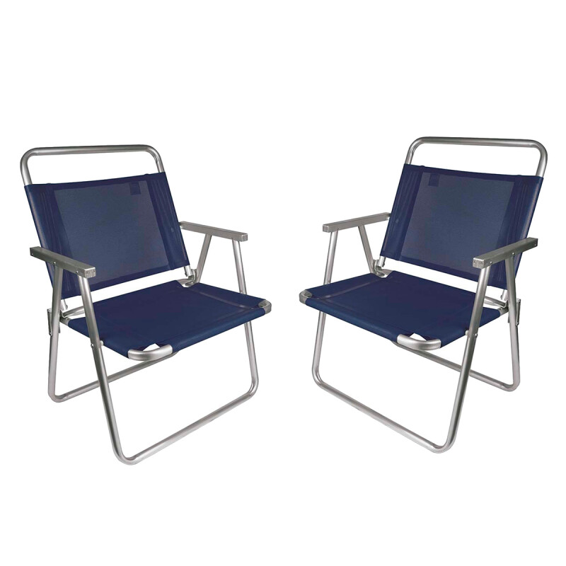 Set X 2 Sillas Oversize AZUL