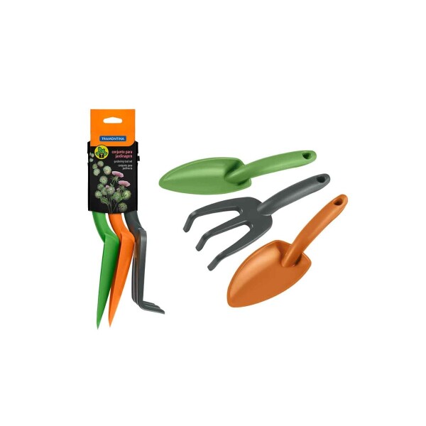 KIT P/JARDIN 3PZ TRAMONTINA 78108/100 - 78111/800 Kit P/jardin 3pz Tramontina 78108/100 - 78111/800