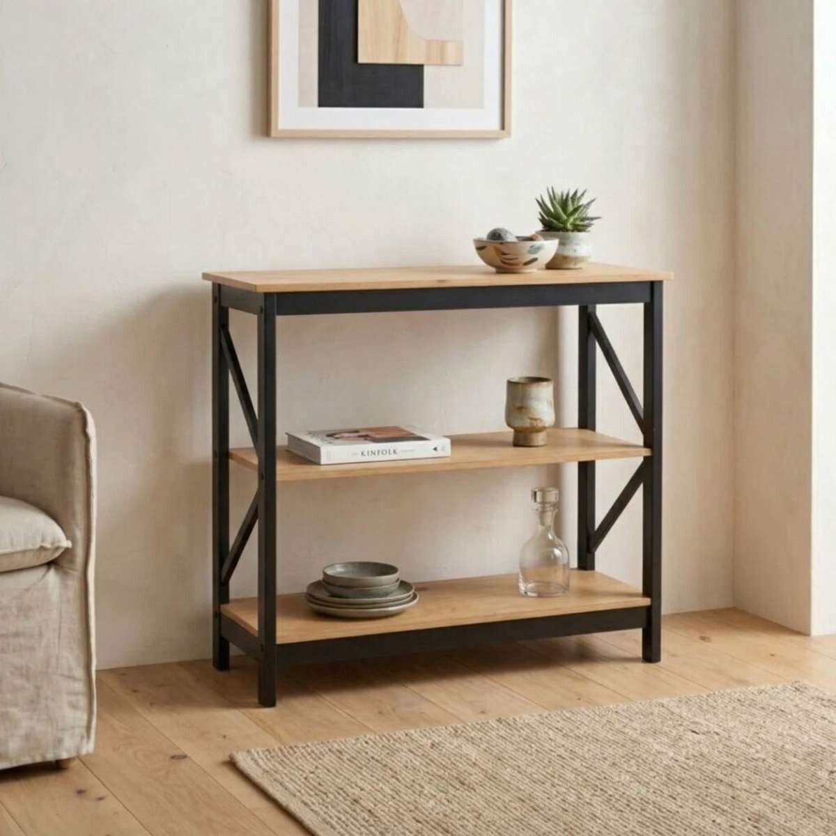 Biblioteca Estanteri­a Madera Maciza - Linea Denise 