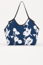BOLSO OLI FLOWERS Azul