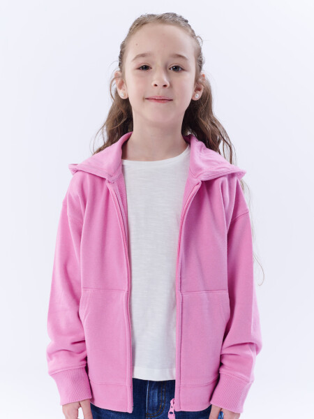 Campera Deportiva fucsia