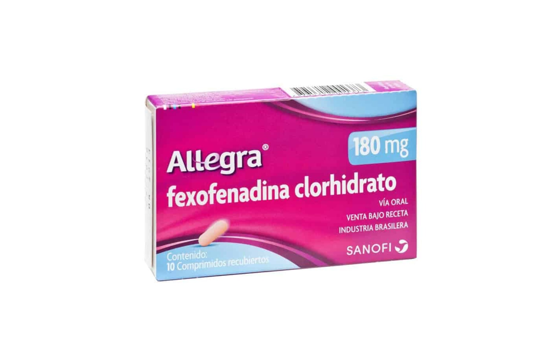 Allegra 180mg 10 comprimidos 