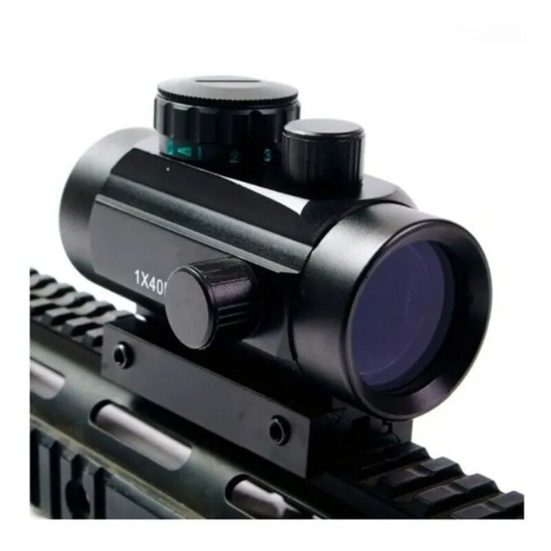 Mira Holográfica Punto Rojo Y Verde Dot 1x40 Mira Holográfica Punto Rojo Y Verde Dot 1x40