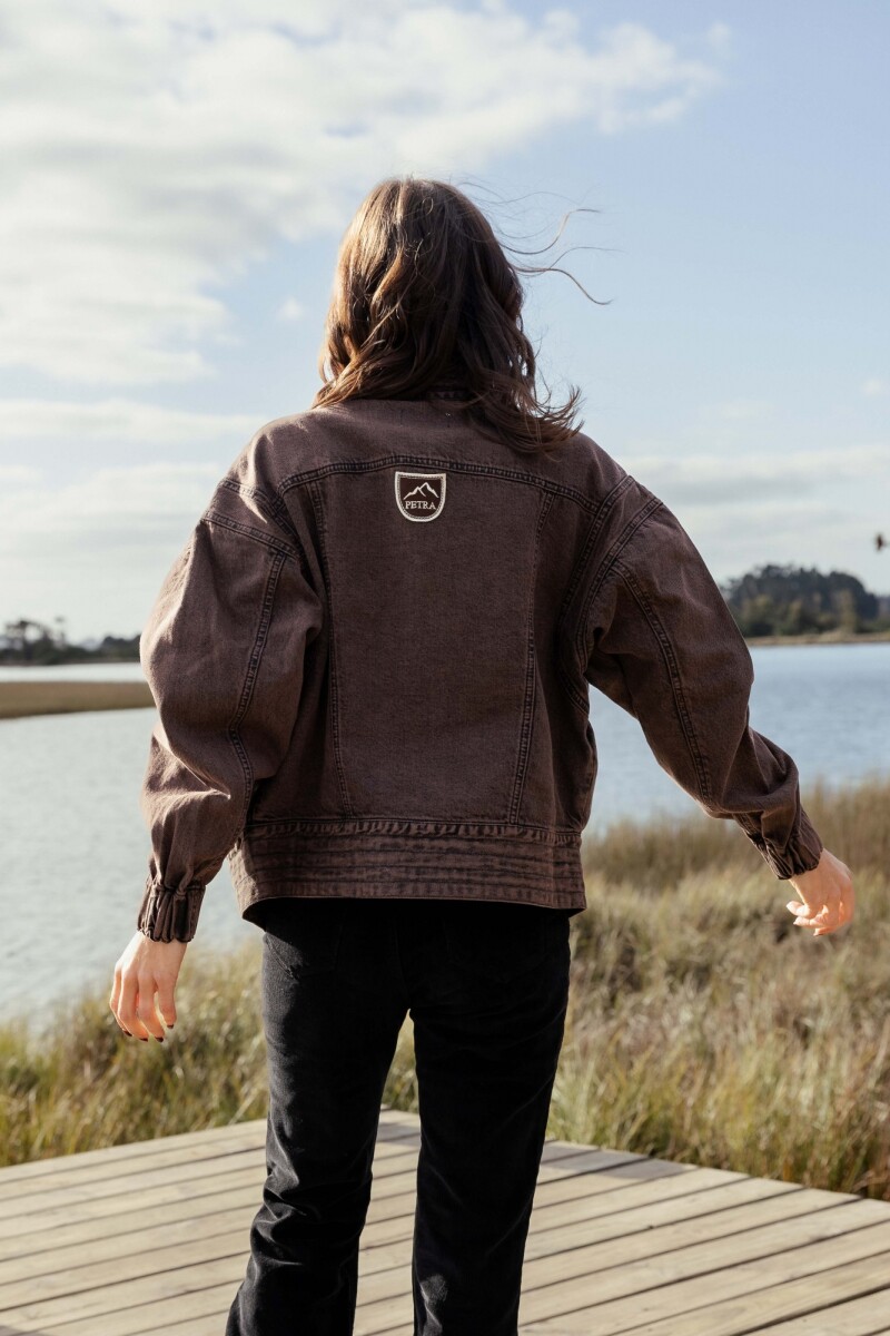 Campera Grunge Chocolate