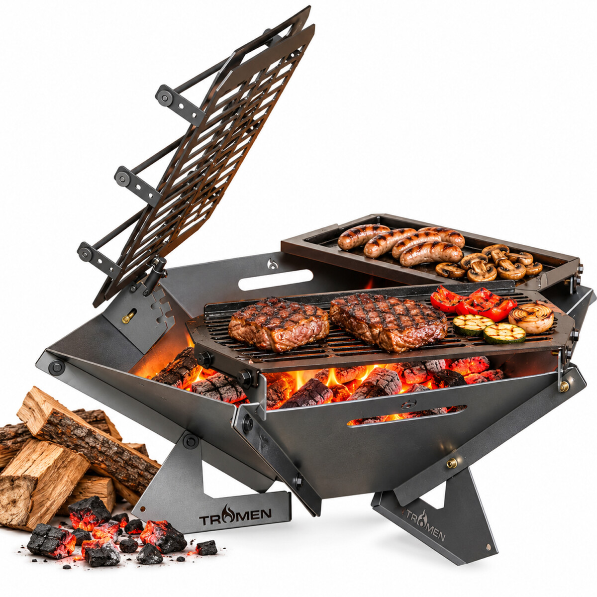 Parrilla Fogón Tromen Novecento 32255 - PARRILLA FOGON TROMEN NOVENCENTO 32255 