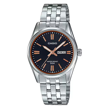Reloj Casio en Acero Inoxidable Plateado 0