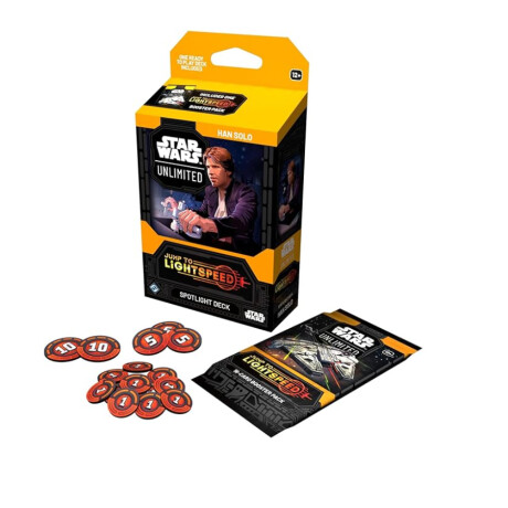 Star Wars Unlimited Spotlight Deck - Han Solo [Inglés] Star Wars Unlimited Spotlight Deck - Han Solo [Inglés]