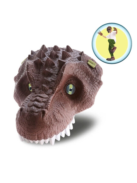 MASCARA DINO MARRON