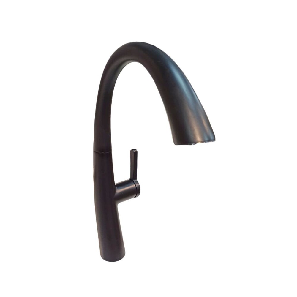 Grifería de cocina Monocomando de mesada Style Negro mate Grifería De Cocina Monocomando De Mesada Style Negro Mate