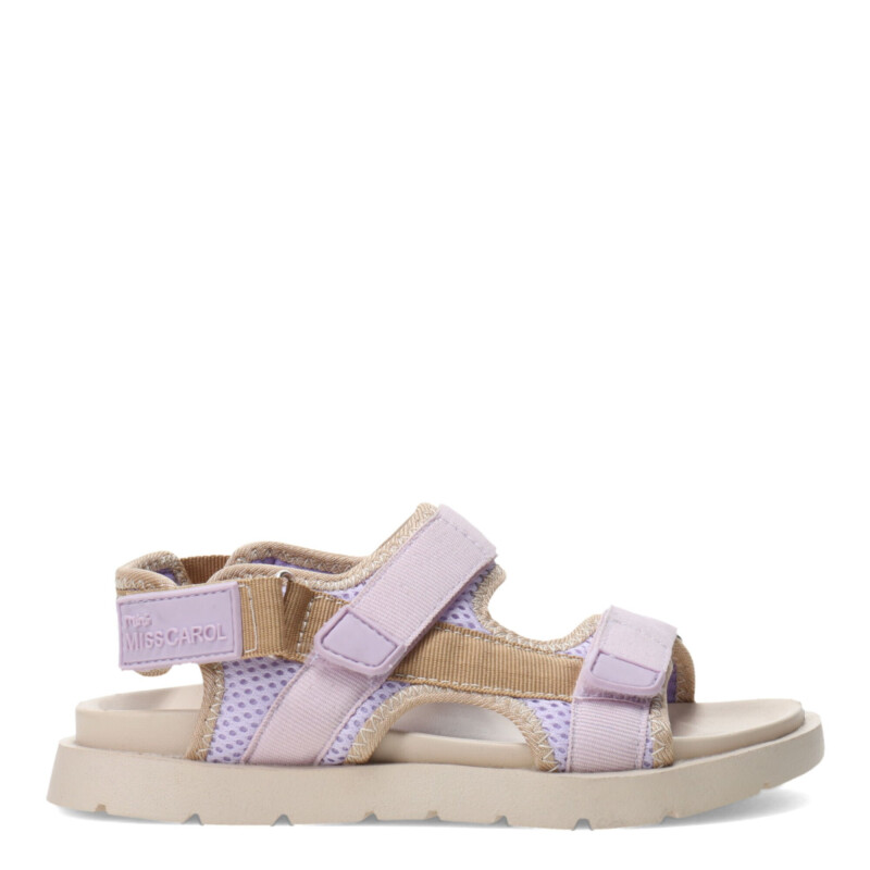 Sandalias de Niña MINI Miss Carol Lumo Beige