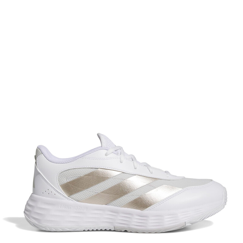 Championes Adidas Gamechaser Masculino Blanco - Metálico