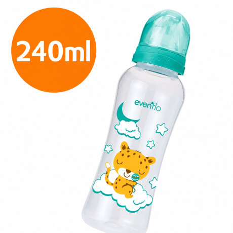 Mamadera Evenflo Dreams Bebés 3-12M 240Ml Tetina Flujo Medio Verde