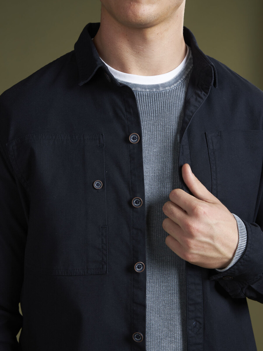OVERSHIRT SPICA - MARINO 