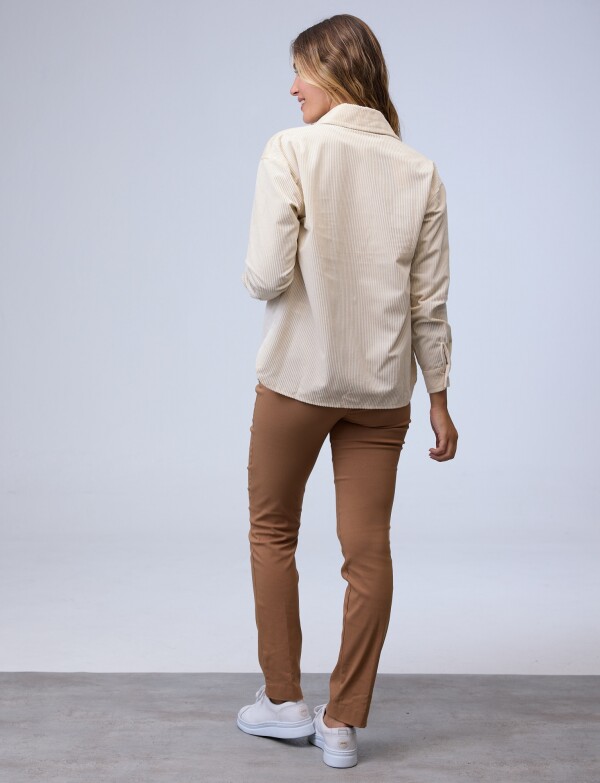 Sobrecamisa Corderoy CRUDO