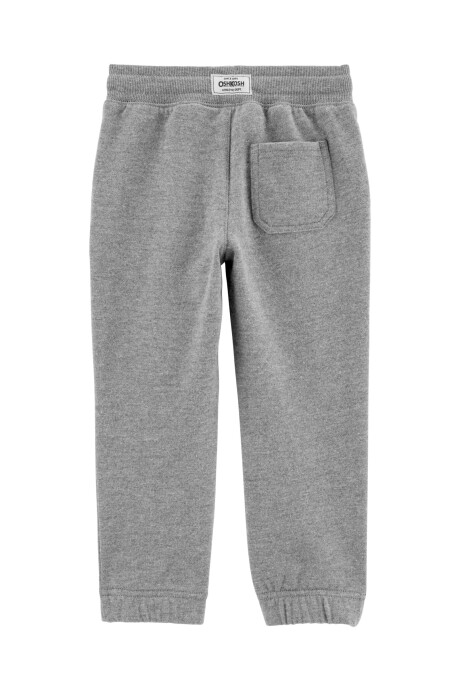 Pantalón de algodón con logo Sin color