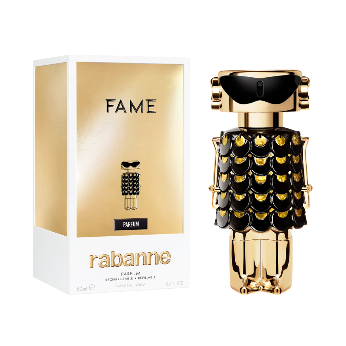Perfume Rabanne Fame Parfum Refillable EDP 80ml 