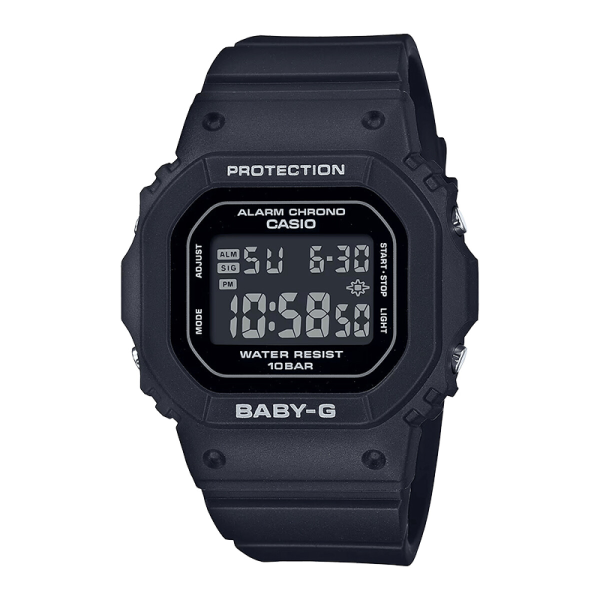 Reloj Baby-G Deportivo de Resina - Negro 