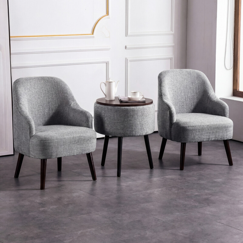 Mesa LZ CT01 en Tela Gris
