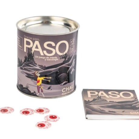 GRACIAS PERO PASO. UN JUEGO DE MIEDO Y ESTRATEGIA LATA GRACIAS PERO PASO. UN JUEGO DE MIEDO Y ESTRATEGIA LATA