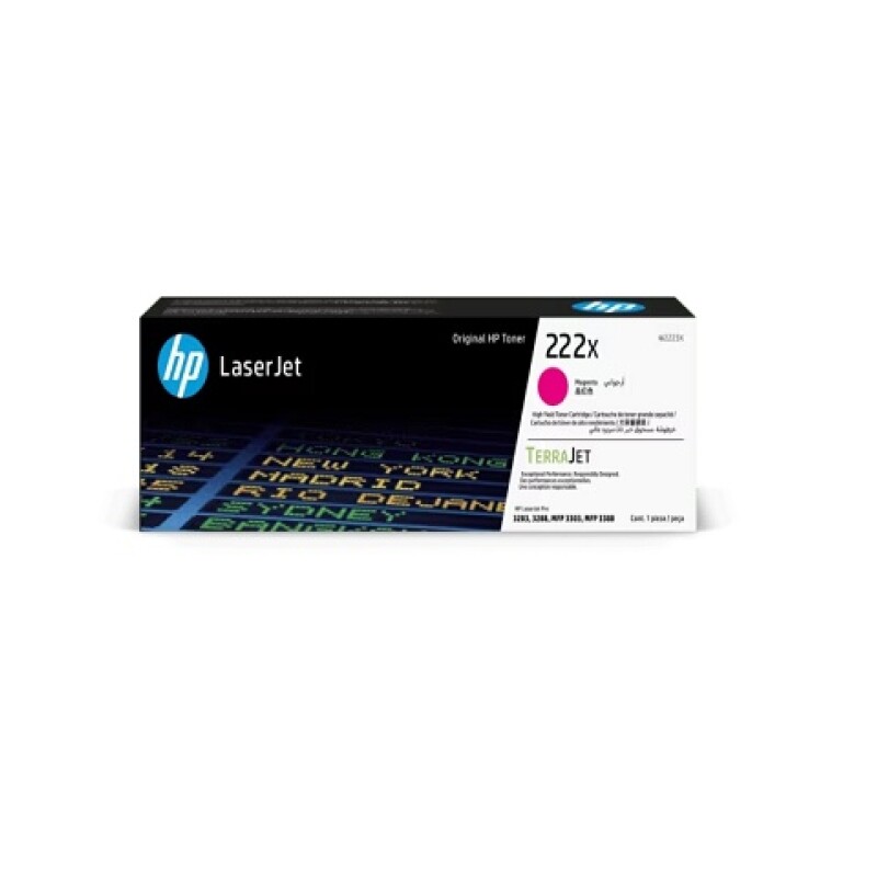 HP - 222X - Toner cartridge - Magenta - ORIGINAL LASERJET TONER HP - 222X - Toner cartridge - Magenta - ORIGINAL LASERJET TONER