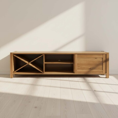 MUEBLE PARA TV MADERA MARRON TOLEDO CARAMELO