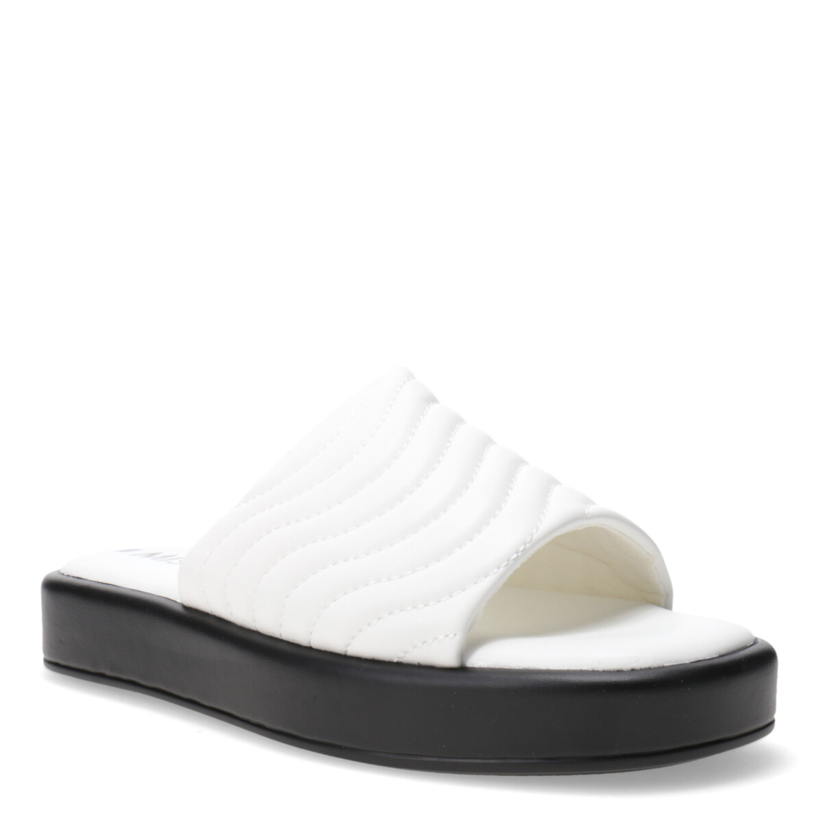 Sandalias de Mujer Miss Carol IRINA con tira ancha - Blanco 