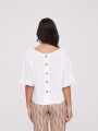 Blusa Cenobia Blanco