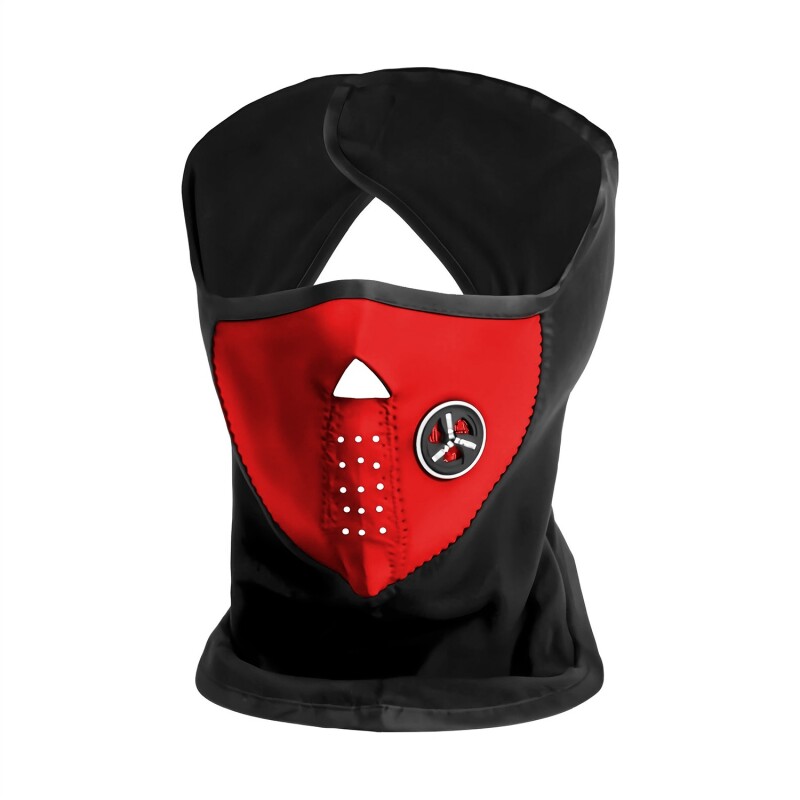 Tapabocas Pasamontañas de Neopreno Rojo TAPABOCAS PASAMONTAÑAS ROJO NEOPRENO
