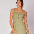 VESTIDO CORTO DELMAR Oliva