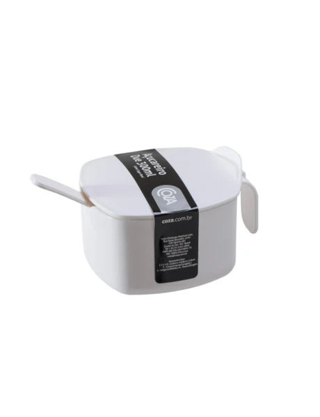 AZUCARERO DUE 300ML 12x11x8CM BLANCO COZA AZUCARERO DUE 300ML 12x11x8CM BLANCO COZA