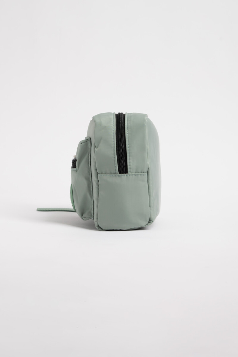 Necessaire con bolsillo Verde Seco