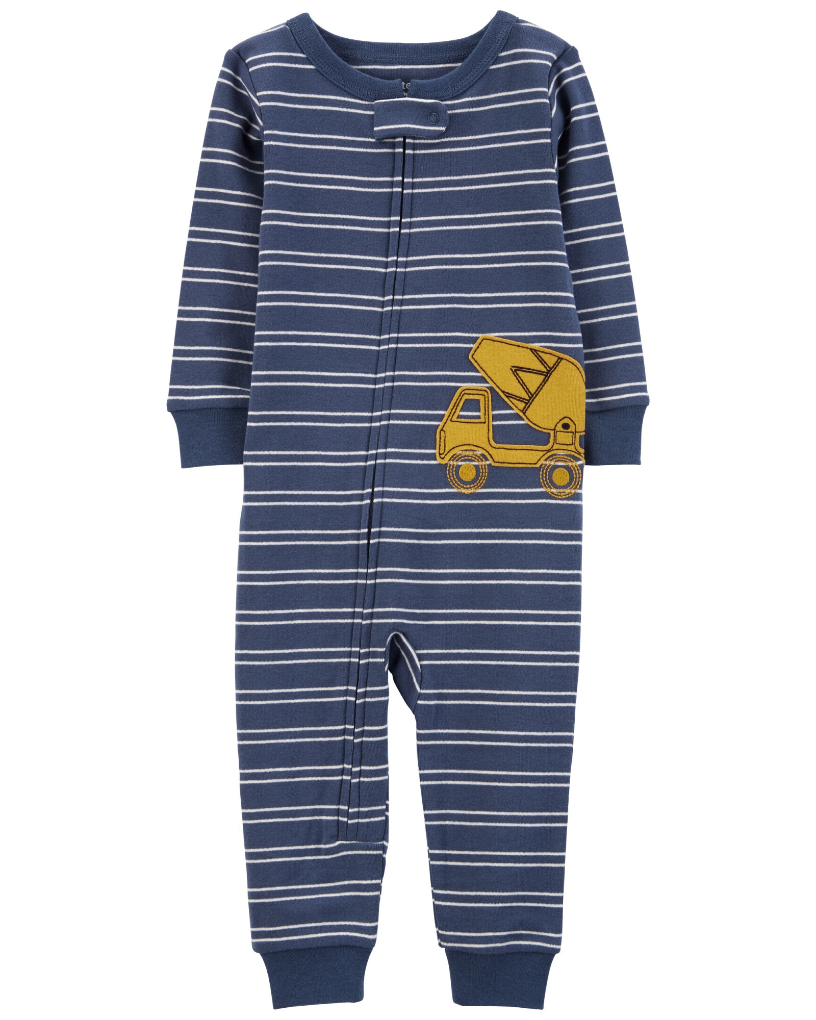 Pijama una pieza de algodón, estampa camión Pijama una pieza de algodón, estampa camión