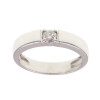 Anillo de oro blanco 18k con brillante (adaptamos nuestros anillos a medida*) N8872W Anillo de oro blanco 18k con brillante (adaptamos nuestros anillos a medida*) N8872W