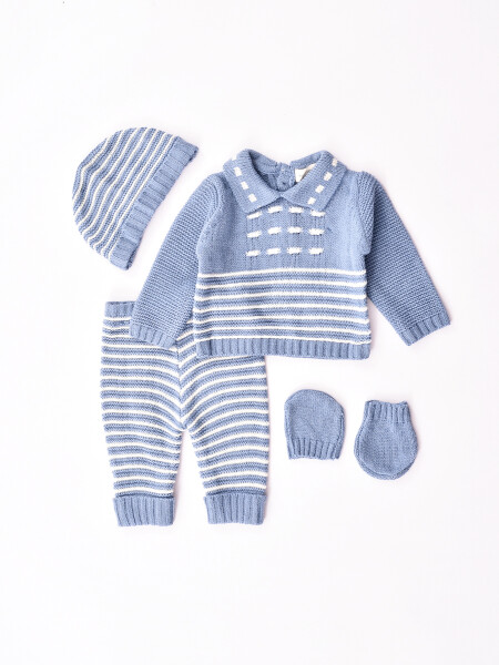 CONJUNTO RECIEN NACIDO AZUL