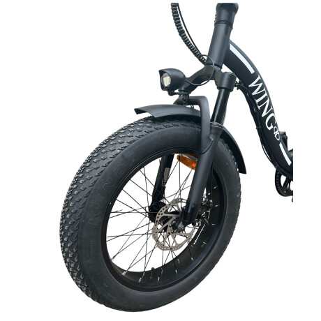 Bici Electrica K Wing R20*4.0 2024 350W - Negra NEGRO